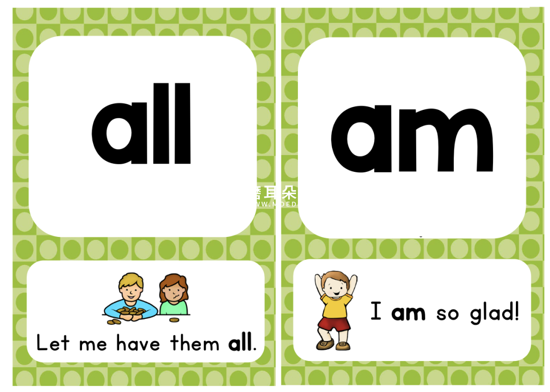 Sight Word Sentence Cards 图片5