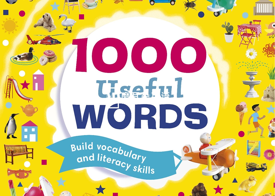 DK《1000 Useful Words》语言单词儿童图解词典高清电子书+音频+视频，百度网盘下载！-磨耳朵英语